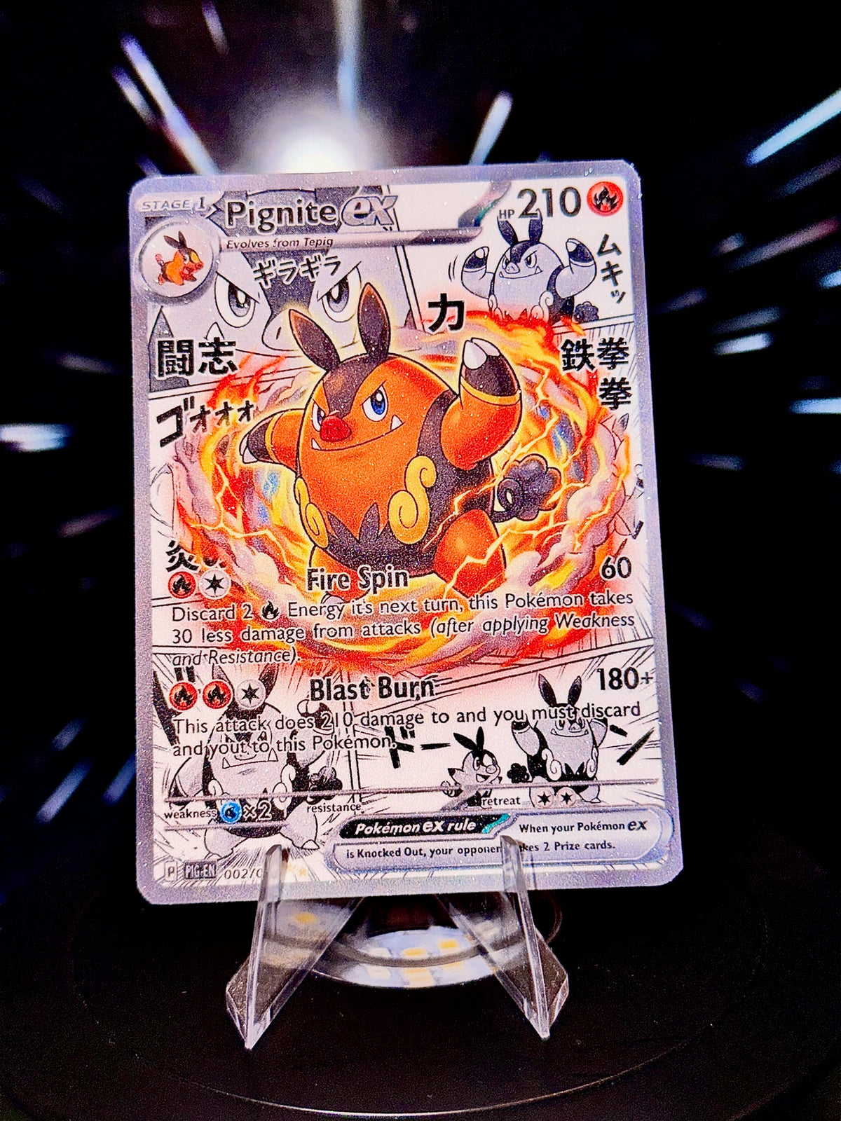 Anime Comic Style Generations 1-5 Pokemon Fan Art Trading Card