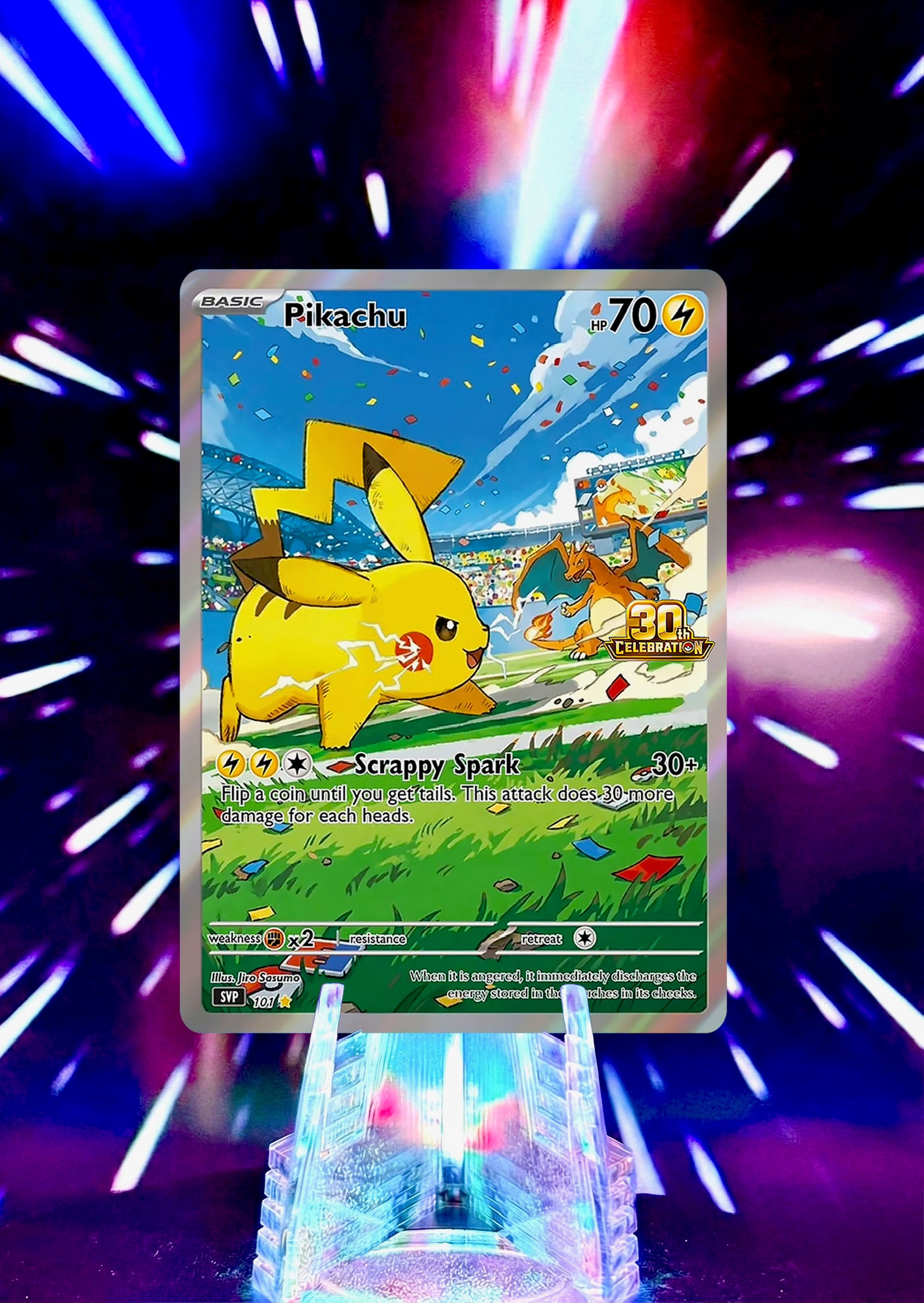 Pikachu Fan Art Trading Cards | 30th Anniversary Full Art Collection