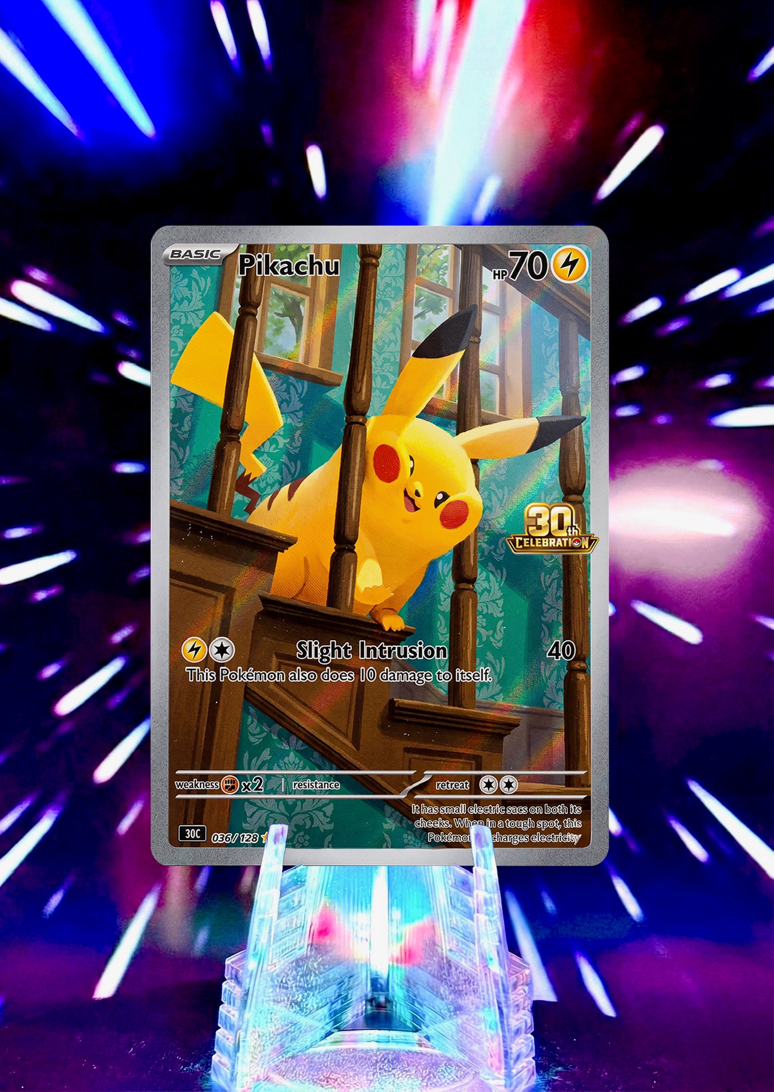 Pikachu Fan Art Trading Cards | 30th Anniversary Full Art Collection