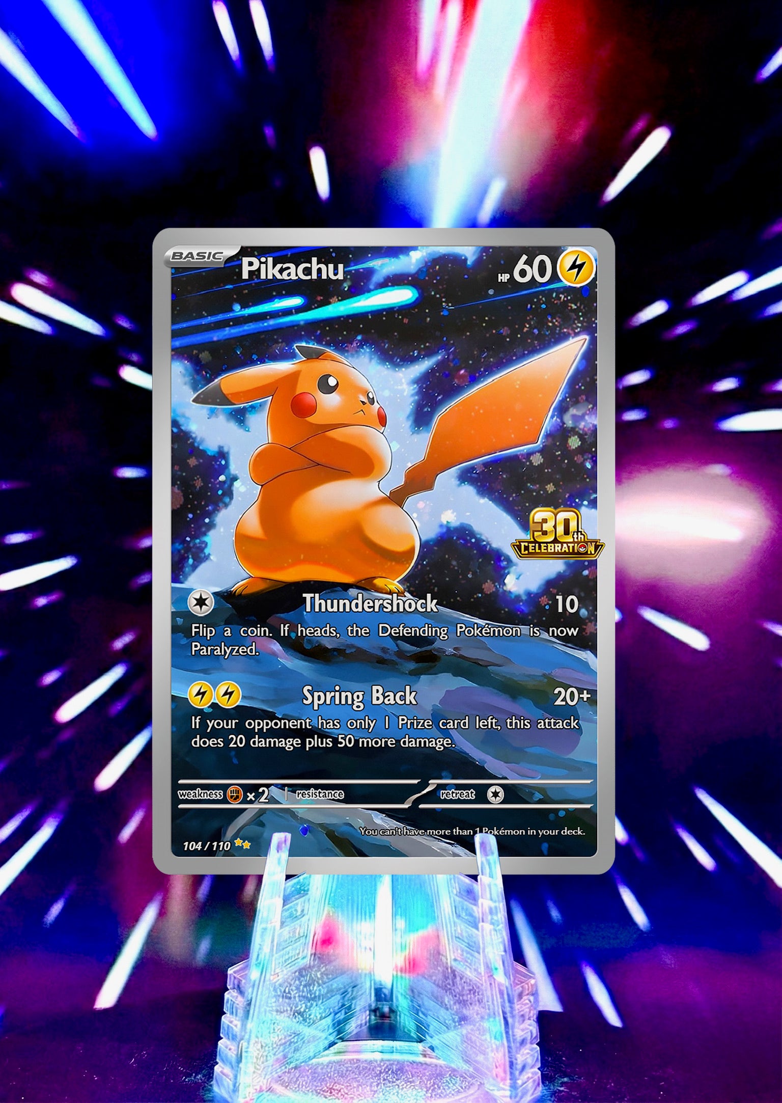 Pikachu Fan Art Trading Cards | 30th Anniversary Full Art Collection