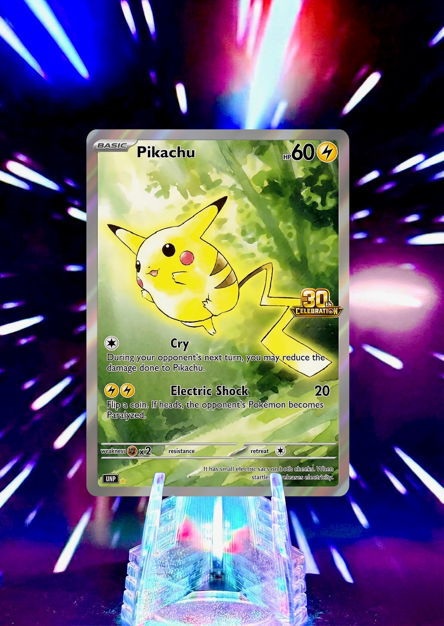 Pikachu Fan Art Trading Cards | 30th Anniversary Full Art Collection