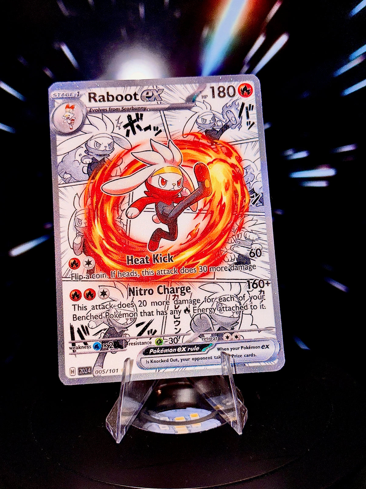Anime Comic Style Generations 6-10 | Pokemon Fan Art Trading Card