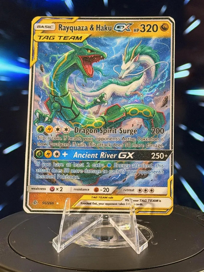 Pokemon & Studio Ghibli | Tag Team GX | Fan Art Trading Card