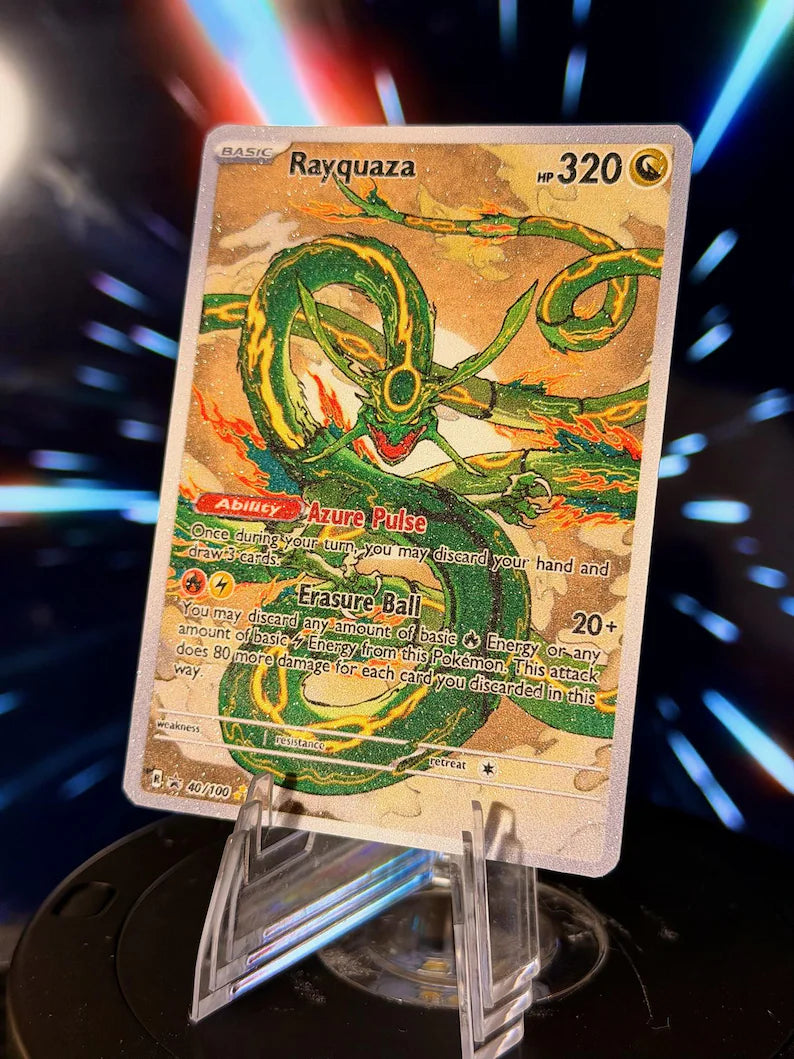 Japanese Style Pokemon Fan Art Trading Card