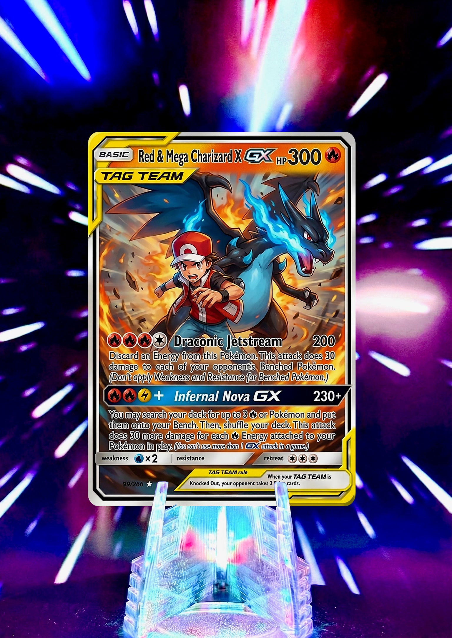 Custom Gym Leader and Pokémon Fan Art Trading Card - Red, Brock, Giovanni, Misty and More!