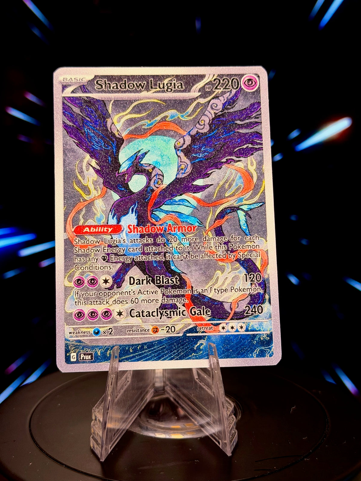 Japanese Style Pokemon Fan Art Trading Card