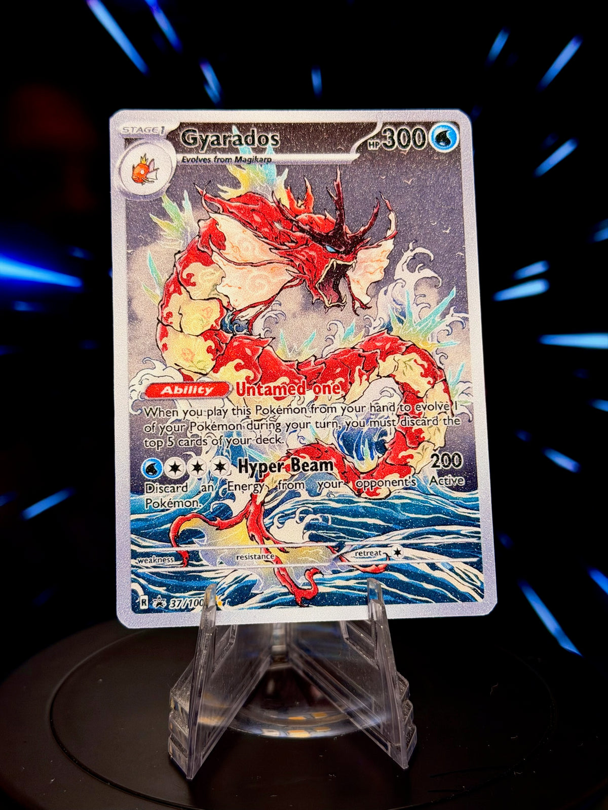 Japanese Style Pokemon Fan Art Trading Card