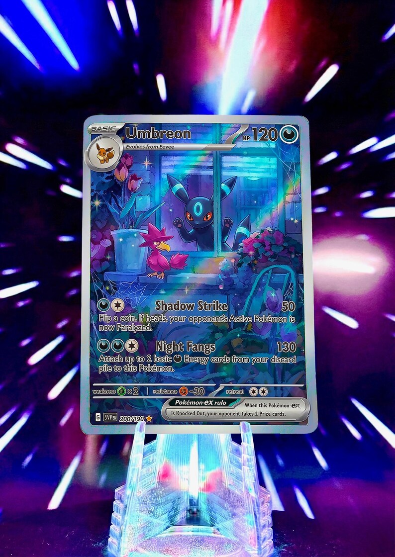 Window Spookymon | Pokemon Fan Art Trading Card