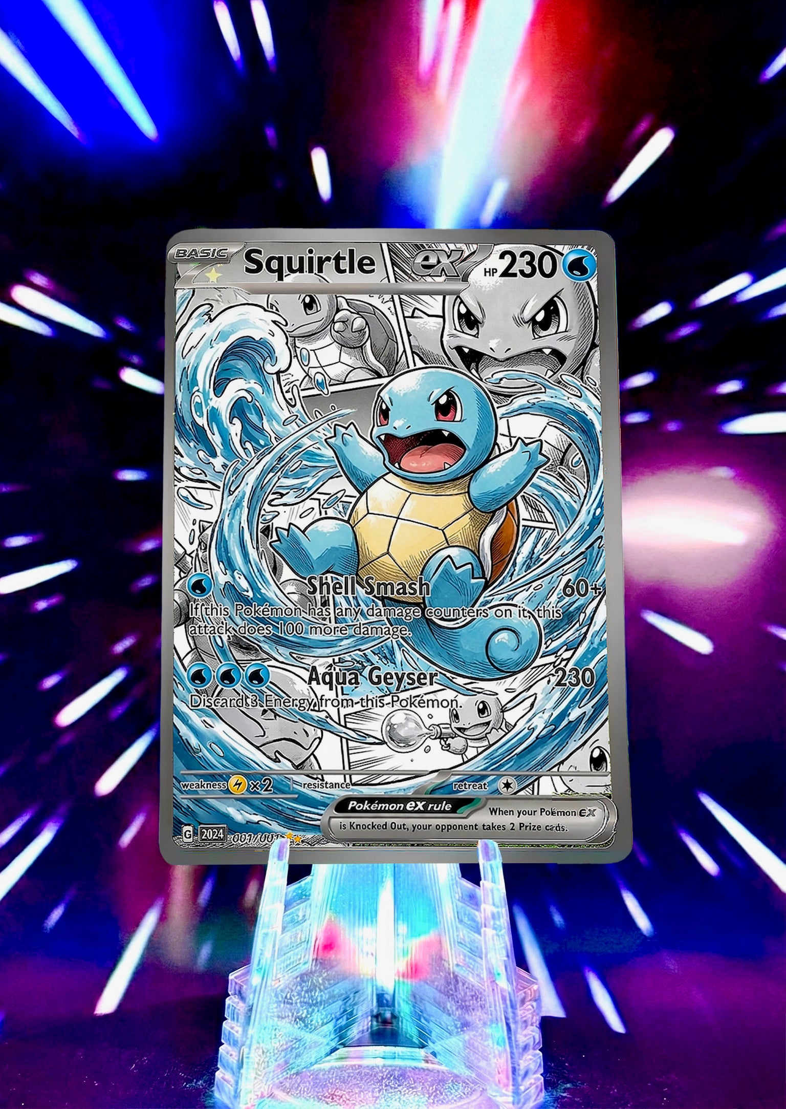 Anime Comic Style | Pokemon Fan Art Trading Card