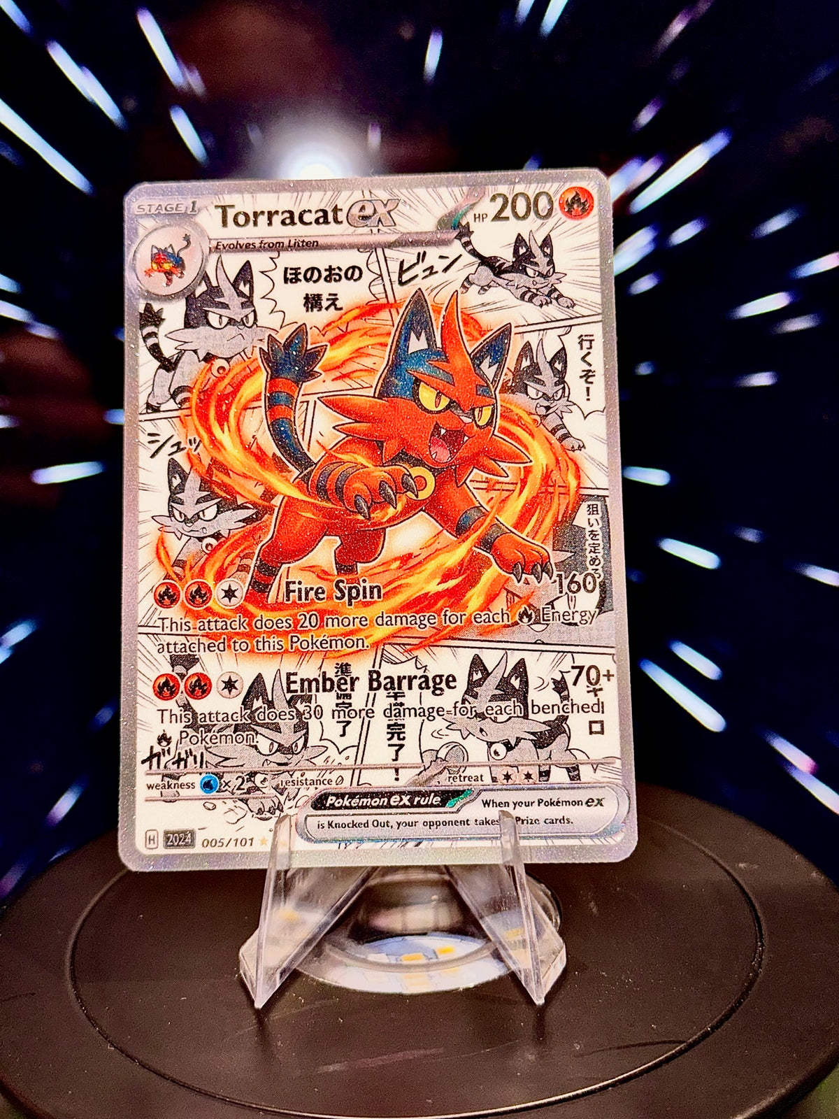 Anime Comic Style Generations 6-10 | Pokemon Fan Art Trading Card