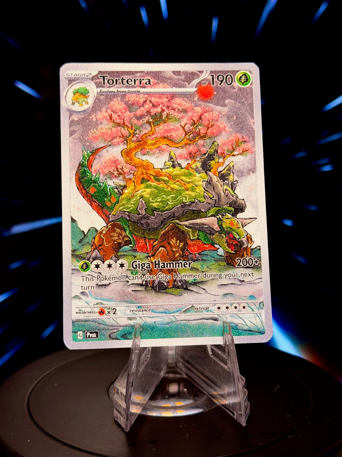 Japanese Style Pokemon Fan Art Trading Card