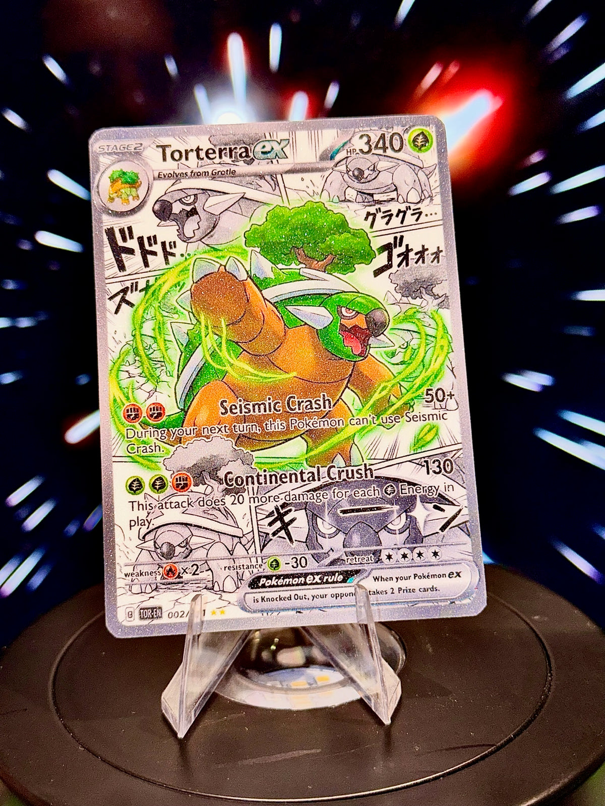 Anime Comic Style Generations 1-5 Pokemon Fan Art Trading Card