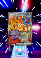 Victini ex 078/XV-P English Promo - Full Art Textured Pokémon Fan Art Card