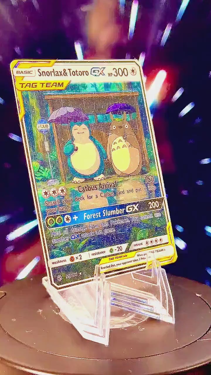 Pokemon & Studio Ghibli | Tag Team GX | Fan Art Trading Card