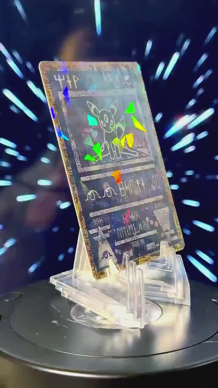 Ancient Eeveelution Cracked-Ice | Pokemon Fan Art Trading Card