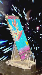 Surfing Eeveelution V Pokemon Fan Art Trading Card